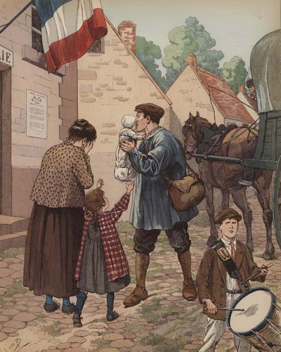 2 Ağustos 1914 by Onfray de Breville Job