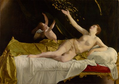 Danaë ve Altın Yağmuru by Orazio Gentileschi