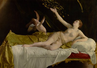 Danaë ve Altın Yağmuru, by Orazio Gentileschi