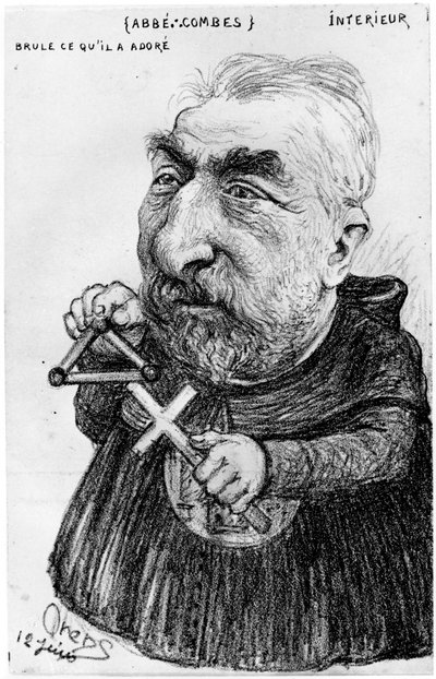 Emile Combes, Fransız politikacı, 20. yüzyıl. by Orens Denizard