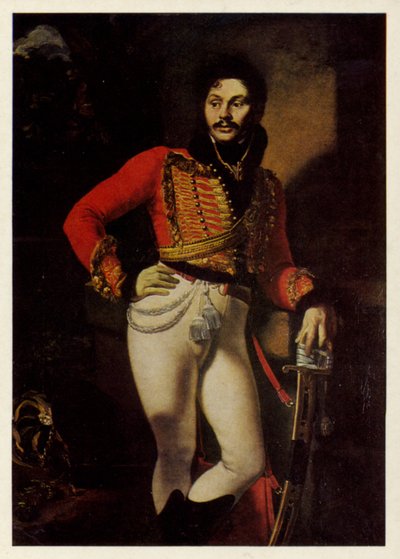 Yevgraf Davydov'un Portresi, 1809 by Orest Adamovich Kiprensky