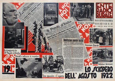 Kırsal Radyo Kurumu Radioprogramma Scholastico N.67, 1936. by Oreste Gasperini