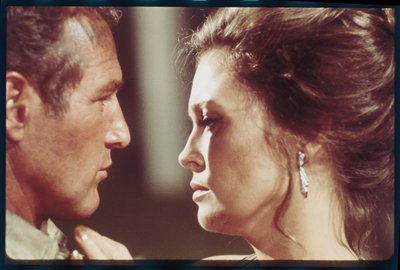 Paul Newman ve Faye Dunaway 