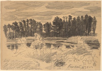 Nehirbaşı, Uzun Ada by Oscar F. Bluemner