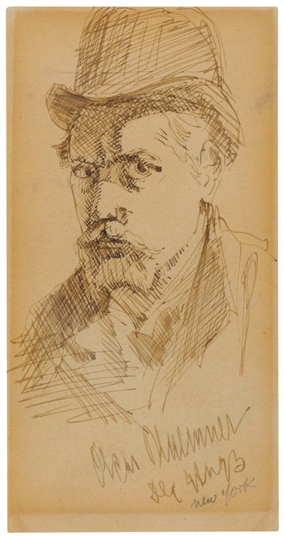 Otoportre by Oscar Florianus Bluemner
