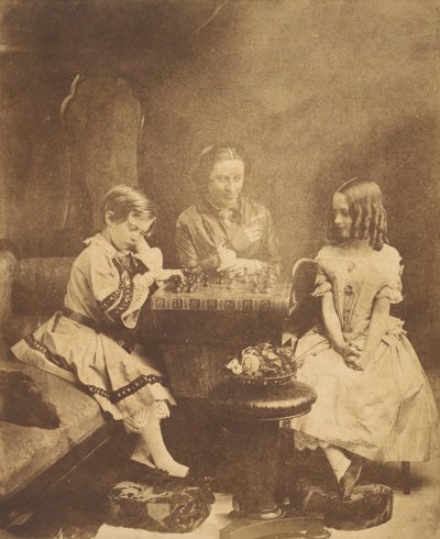 Bilginin Arkadaşı, 1855. by Oscar Gustav Rejlander