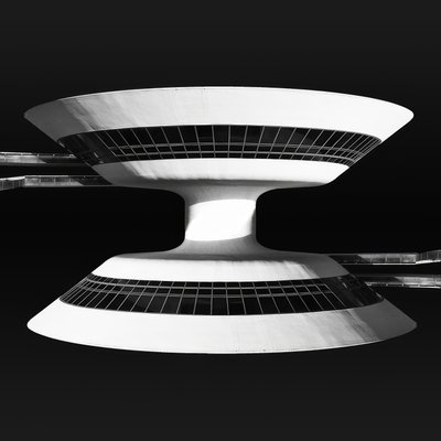Niterói, Çağdaş Sanat Müzesi by Oscar Niemeyer