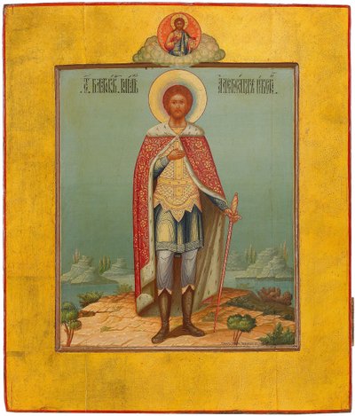 Aziz Alexander Nevsky, 19. yüzyıl by Osip Semionovich Chirikov