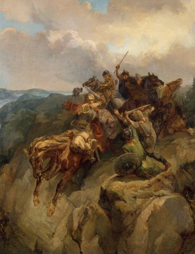 Kral Erik Vaderhatt, 1860. by Oskar Leonard Anderson