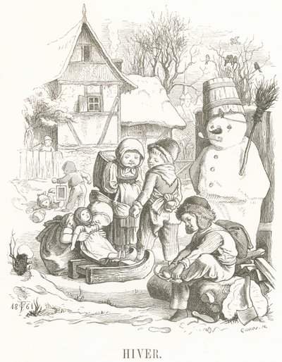 H: Kış by Oskar Pletsch