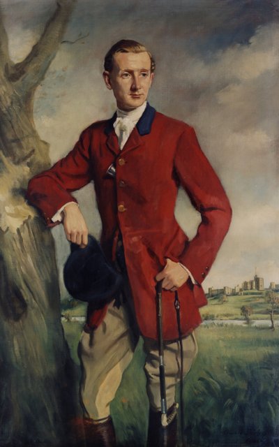 Hugh'nun portresi by Oswald Hornby Joseph Birley