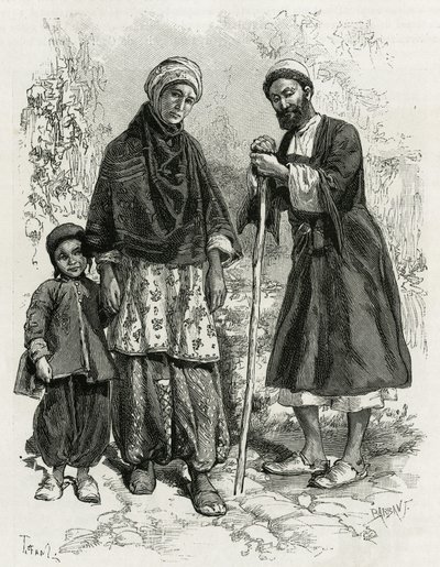 Bir Guebre ailesi by Oswaldo Tofani