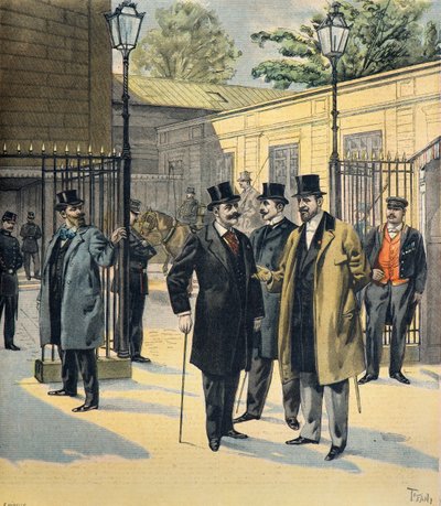 Temsilciler Meclisi, 1898 yılında Paul de Cassagnac , Lucien Millevoye ve Paul Deroulede