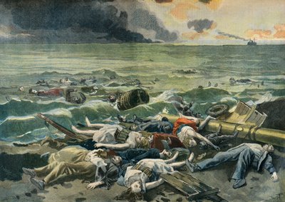 Le Bourgogne gemisinin enkazı Halifax yakınlarındaki Les Sables adasında karaya oturdu by Oswaldo Tofani