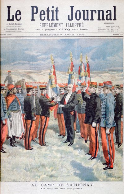 Renklerin sunumu, Sathonay-Camp, 1895 by Oswaldo Tofani