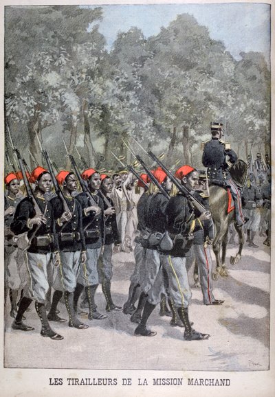 Tüfekçiler, Fransa, 1899 by Oswaldo Tofani