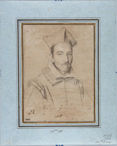 Başrahip muhtemelen Kardinal Francesco Maria Bourbon Del Monte Santa Maria