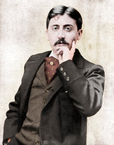 Marcel Proust, Fransız entelektüel, romancı, denemeci ve eleştirmen, 19. yüzyıl sonu - 20. yüzyıl başı by Otto