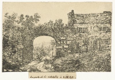 Citadelpoort te Luik Liège