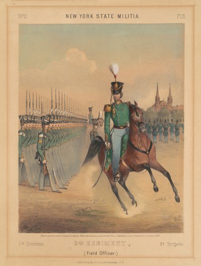 New York Eyalet Milisleri, 1. Tümen, 9. Alay, 3. Tugay by Otto Boetticher