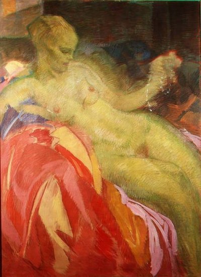 Çıplak Portresi by Otto Friederich