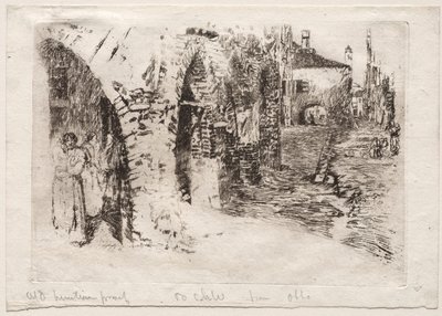 Chioggia, 1880. by Otto H. Bacher