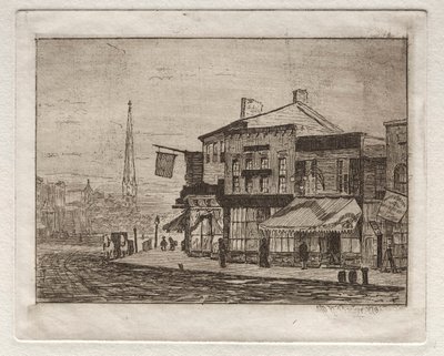 Cleveland, Woodland Bulvarı ve Kartal Sokağı, 1878. by Otto H. Bacher