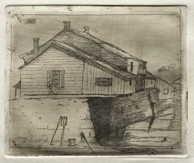 Su Üzerindeki Ev, 1878. by Otto H. Bacher