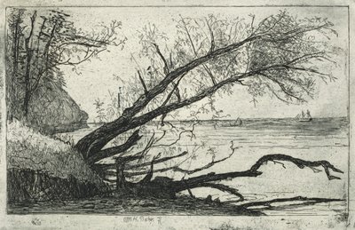 Lake Shore, Cleveland, 20. yüzyıl. by Otto H. Bacher