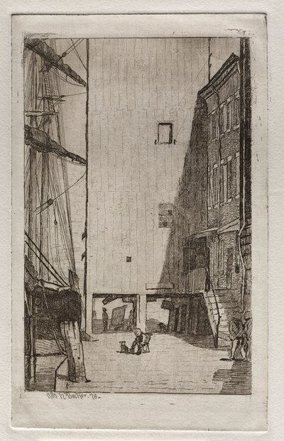 Gemi ve Asansör, 1878. by Otto H. Bacher