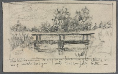 Köprü, Schleissheim. by Otto H. Bacher