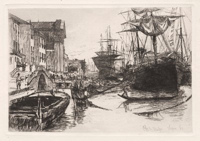 Venedik, 1880. by Otto H. Bacher