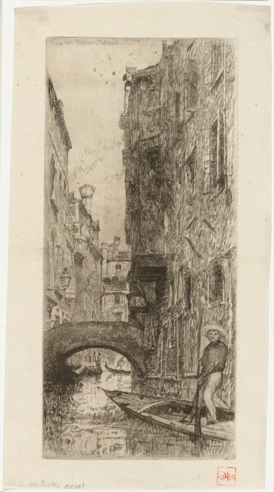 Ponte del Baker by Otto Henry Bacher