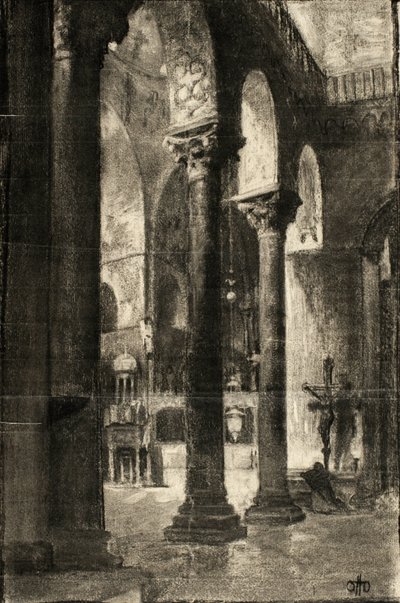 San Marco Venedik by Otto Henry Bacher