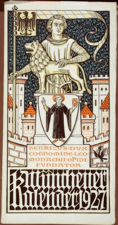 Hessen Halk Devleti arması) yıl) 1920 by Otto Hupp