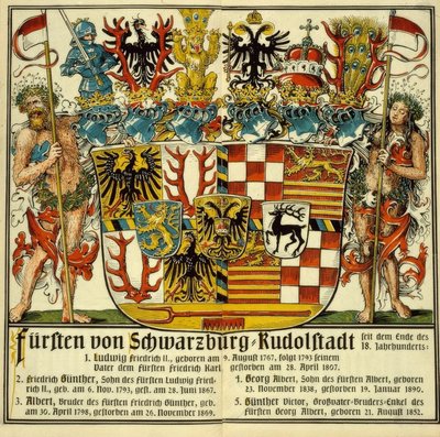Schwarzburg-Rudolstadt Prensi by Otto Hupp