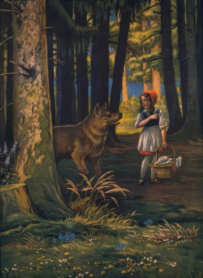 Kırmızı Başlıklı Kız by Otto Kubel