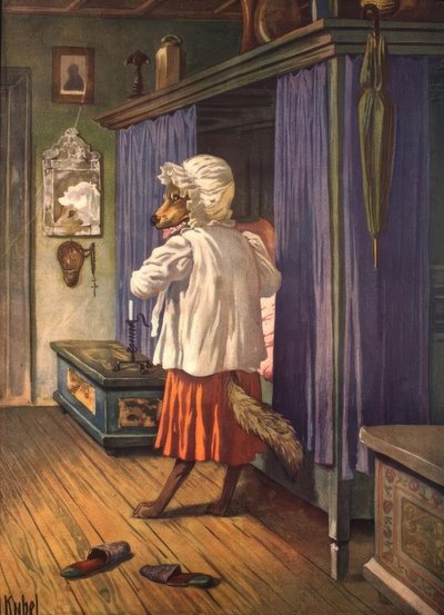 Kırmızı Başlıklı Kız by Otto Kubel