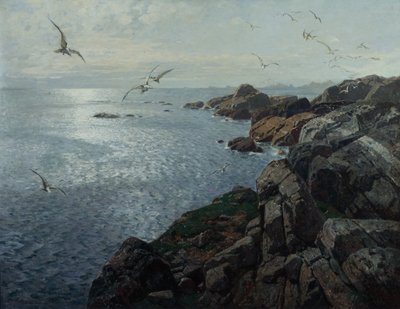 En Dıştaki Skerry, Münih by Otto Ludvig Sinding