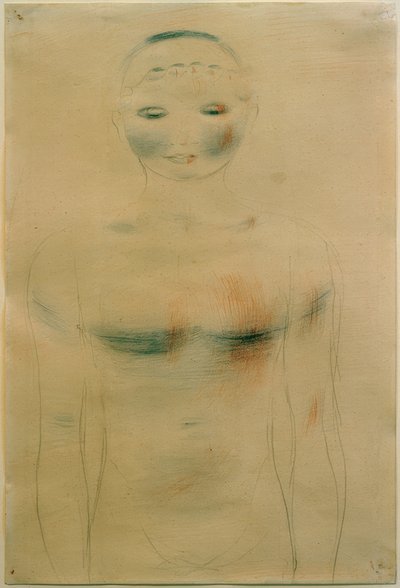 Ön yarım figür. pembe diziden by Otto Meyer Amden