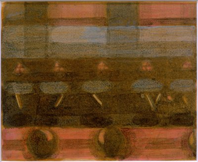 Hazırlık (yemek odasında dua). Ders çalışma. by Otto Meyer Amden