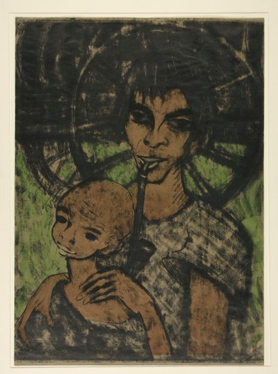 çingene madonna by Otto Mueller