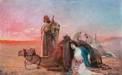 Çölde Dinlenme by Otto Pilny