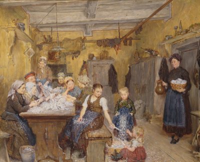 Tüyler ve Aşağı, 1884 by Otto Piltz
