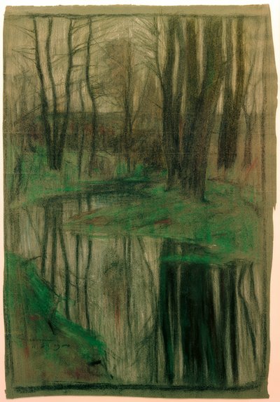 Auwald (Sarnau) by Otto Ubbelohde