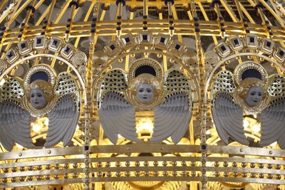 Angel Am Steinhof kilisesi (kilise Leopld), Viyana, Avusturya (fotoğraf) by Otto Wagner