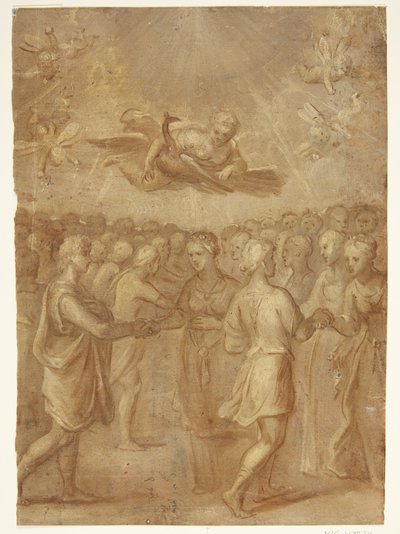 mitolojik sahne by Otto van Veen