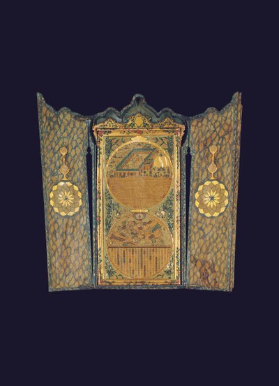Kıble Pusulası, Konstantinopolis by Ottoman School