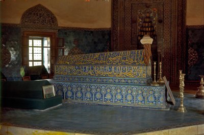 Yeşil türbede Sultan I. Mehmet Çelebi Türbesi by Ottoman School
