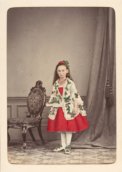 Follett Ailesi, Süslü Bir Elbise Balosu İçin Kostümlü Çocuklar Albümü, yakl. 1880. by Owen Angel